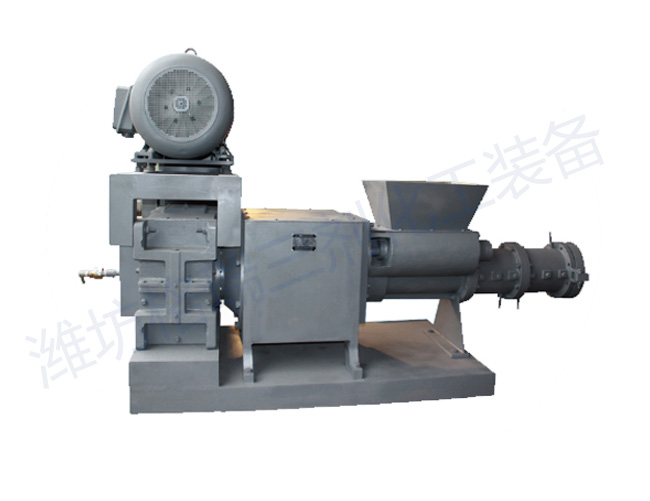 單螺桿臥式擠條機